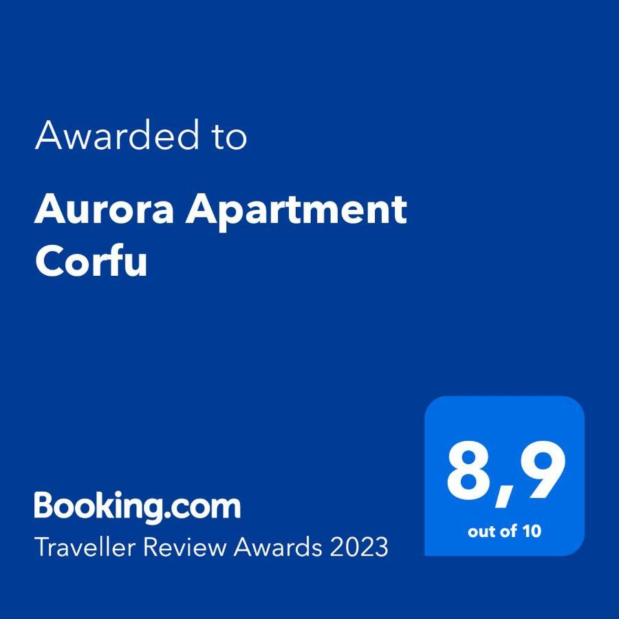 Aurora Apartment Corfu Pelekas Exterior foto
